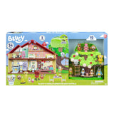 34-Piece Bluey Family Barbecue Home Mega Playset – Transforming Playset with 5 Figures