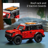 LEGO Technic Ford Bronco 42213 Building Set – 943-Piece Off-Road SUV Model Kit