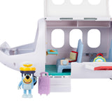 Bluey Adventure Plane Playset – Pilot Bluey Figure, 5 Travel Accessories & Sticker Sheet