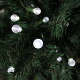 BONUO 16 ft Battery-Operated Christmas Lights, 50 LED G12 Berry String Lights with Remote