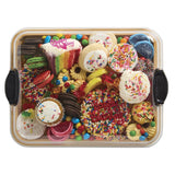 Farberware 11x14 Build-a-Board Bamboo Charcuterie Board, 6 Compartments