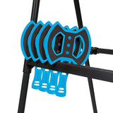 EastPoint Sports 5' Ultimate Axe Throwing Target Game with Steel Frame, 8 Safety Axes