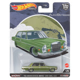 5-Car Hot Wheels Premium 2022 Car Culture Auto Strasse 1:64 Die-Cast Set – Real Riders Tires