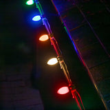 25-Count C9 LED Christmas String Lights, 25FT Smooth Plastic Bulb String Lights