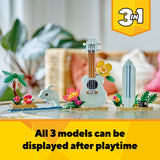 LEGO Creator 3 in 1 Tropical Ukulele Building Set 31156, 387 Pieces Build & Display Set
