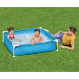 H2OGO! My First Frame Above Ground Pool – Kids Starter Frame Pool 48" x 48" x 12"