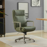 Elle Decor Ayden Manager's Chair, High-Back Recliner with Cushioned Seat