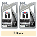 Mobil 1 Advanced Full Synthetic Motor Oil 5W-30, 5 Quart
