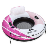 Ozark Trail Rapid Rider Single River Tube 48" with Mesh Seat, Backrest & Cup Holder