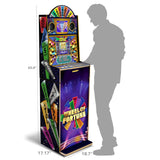 Arcade1Up Wheel of Fortune Casinocade Deluxe Machine, 24 Games Dual Touch LCD