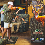 Arcade1Up Big Buck Hunter Deluxe Machine, 4 Games Dual Light Gun Rifles