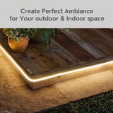 Better Homes & Gardens 32 ft RGB Outdoor Neon Strip Lights – 800 LED Plug-In Weather-Resistant Flexible Neon Light Strip