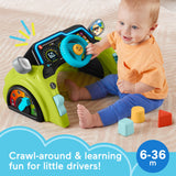 Fisher-Price Laugh & Learn Sit & Steer Driver Activity Center Toy