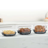 Ninja Crispi Pro 6-in-1 Glass Air Fryer, 1800W Countertop Oven with 2 Glass Bowls