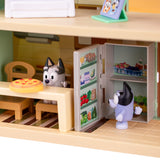 16.5" Bluey Muffin’s Home Playset – 2 Levels, 10 Accessories, Muffin & Socks Figures, Ages 3+