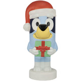 Gemmy Industries Bluey with Gift 24" LED Lighted Blow Mold Christmas Decoration
