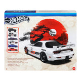 6-Car Hot Wheels Streets of Japan 1:64 Scale Die-Cast Vehicle Set – Styles May Vary