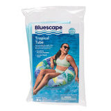 Bluescape Inflatable Swim Tube Pool Float, 31" Tropical Ring Float