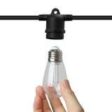Westinghouse 36 FT Solar LED Color-Changing String Lights with 15 Bulbs and Remote