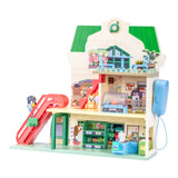 Bluey Supermarket Playset – 3 Levels, Working Escalator, 24 Sounds & Exclusive Bluey and Bingo