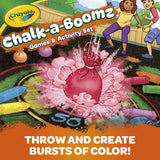 Crayola Chalk-a-Boomz Outdoor Chalk Toss Game – Washable Sidewalk Chalk Activity Set