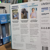 LifeStraw 3-in-1 Portable Water Filter Variety Kit – Emergency Survival & Camping Water Purifier Set
