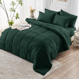 Lightweight Cooling Quilted Comforter, All Season Down Alternative Duvet