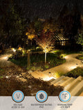12 Pack 5CCT Low Voltage LED Landscape Pathway Lights – 5W Adjustable Color Temperature