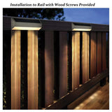 Deck Impressions 50-Lumen Solar Gutter Lights, 6-Pack, 3000K Warm White