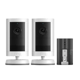 Ring Outdoor Cam Plus 2-Pack with Battery Bundle – 2K Wireless Security Cameras