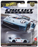 Hot Wheels Premium Car Culture 2025 Circuit Legends, Complete Set of 5