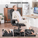 Mainstays Executive Ergonomic High Back Leather Chair