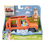 Bluey Heeler Family Road Trip 4WD Vehicle Play Car with Chilli Figure