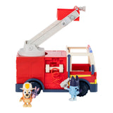 Bluey Fire Truck Playset – Exclusive Firefighter Bingo, Bluey & Bob Bilby