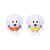 4-Pack 2.5" Bluey Splash Park Bingo & Friends Figures – Color-Change Rashies