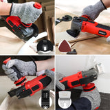 SHALL 102-Piece Oscillating Multitool Blade Kit with Storage Case
