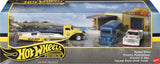 4-Piece Hot Wheels Premium Collector Display Set – 3 Die-Cast Cars & 1 Team Transporter