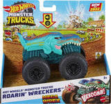 1:43 Hot Wheels Monster Trucks Roarin’ Wreckers Mega-Wrex – Lights, Sounds & Theme Song