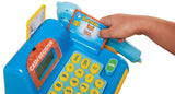 Kid Connection Supermarket Mini Market Playset – Cash Register, Shopping Cart, Play Food & Money