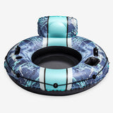 Funsicle Sierra Blue River Inflatable Lounge – 4 ft River Float with Mesh Seat