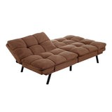 Memory Foam Futon Sofa Bed Couch Sleeper Convertible Foldable Loveseat