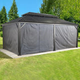Sojag Polyester Curtains for Monaco Messina Mykonos Gazebos