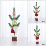 10-Pack Christmas Tree Hanging Gnome Ornaments – Swedish Plush Santa Elf Holiday Decorations