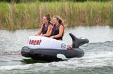 HO Sports Orca 2 Towable Tube – 2-Person Inflatable Cockpit Boat Tube