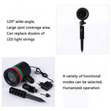 Christmas Projector Laser Lights Outdoor, Red and Green IP44 Landscape Light