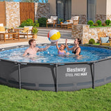 Bestway Steel Pro MAX 13ft x 30in Above Ground Pool Set w/ Filter Pump