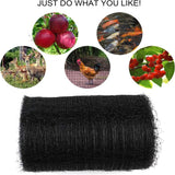 Alpacasso Garden Netting 7x100 ft, Reusable Bird & Deer Fence Mesh Kit