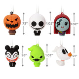 Hallmark Disney Tim Burton's The Nightmare Before Christmas Mini Christmas Ornaments, 6-Piece Set
