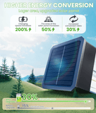6-Pack Solar LED Pathway Lights, 3 Adjustable Heights, Warm White