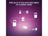 Philips Hue White & Color Ambiance Calla Outdoor Smart Pathway Light Extension